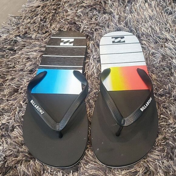 Mens Billabong Flip Flops 12 - Picture 1 of 4